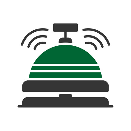 Reception Bell Creative Icons Designのイラスト素材