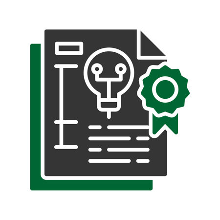 Patent Creative Icons Designのイラスト素材