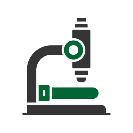 Microscope Creative Icons Designのイラスト素材
