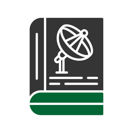 Astronomy Book Creative Icons Designのイラスト素材