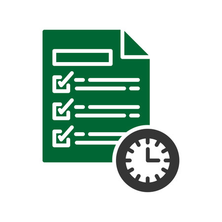 Deadline Creative Icons Designのイラスト素材