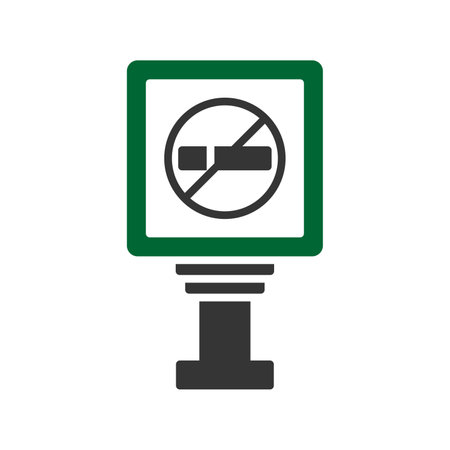 No Smoking Creative Icons Designのイラスト素材