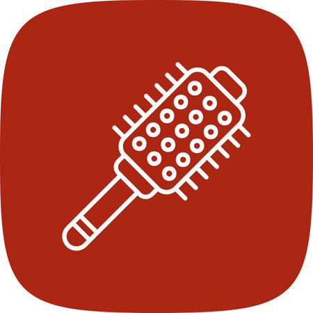 Hair Brush Creative Icons Designのイラスト素材