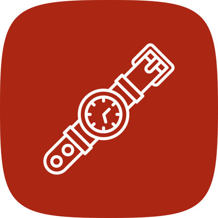 Wristwatch Creative Icons Designのイラスト素材