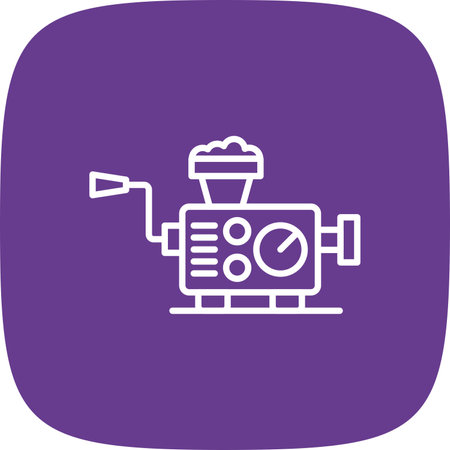 Meat Grinder Creative Icons Designのイラスト素材