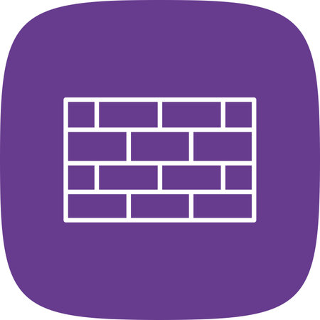 Brick Wall Iconのイラスト素材