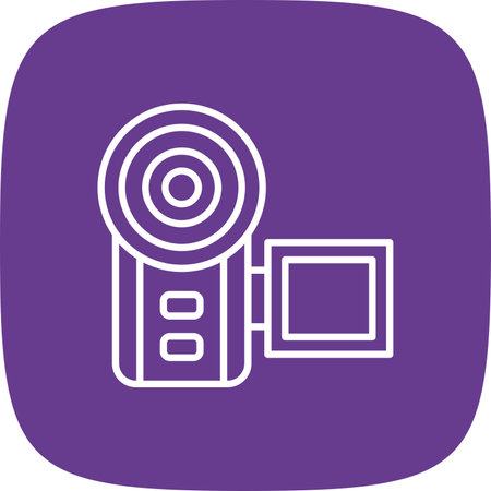 Camera Creative Icons Designのイラスト素材