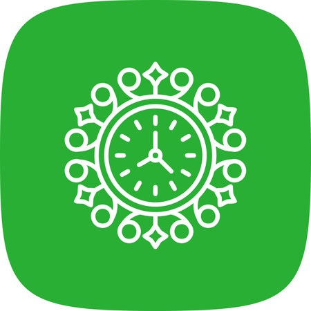 Wall Clock Iconのイラスト素材