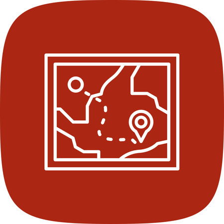 Map Creative Icons Designのイラスト素材