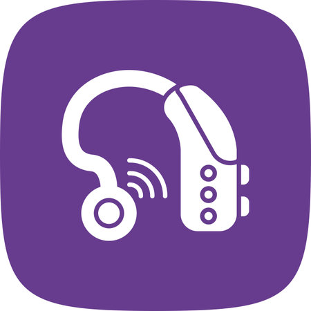 Hearing Aid Creative Icons Designのイラスト素材