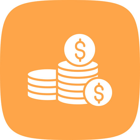 Coins Creative Icons Designのイラスト素材