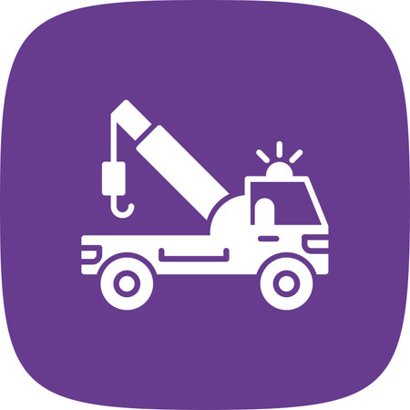 Tow Truck Iconのイラスト素材