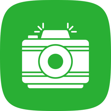 Camera Creative Icons Designのイラスト素材