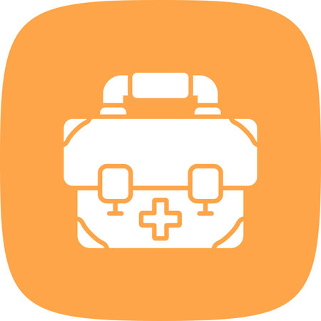 First Aid Kit Creative Icons Designのイラスト素材