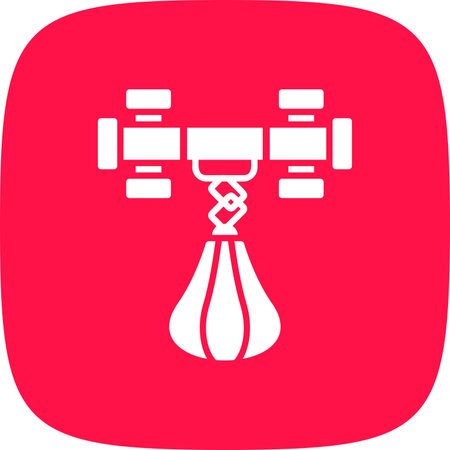 Punching Ball Creative Icon Designのイラスト素材
