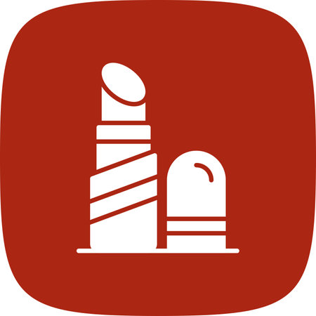 Lipstick Creative Icons Designのイラスト素材