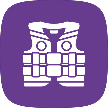 Life Jacket Creative Icons Designのイラスト素材
