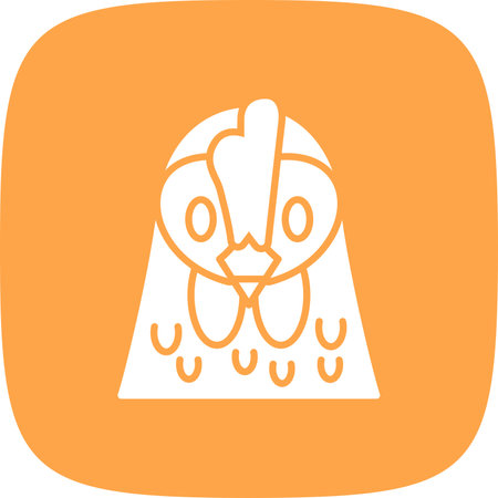 Chicken Iconのイラスト素材