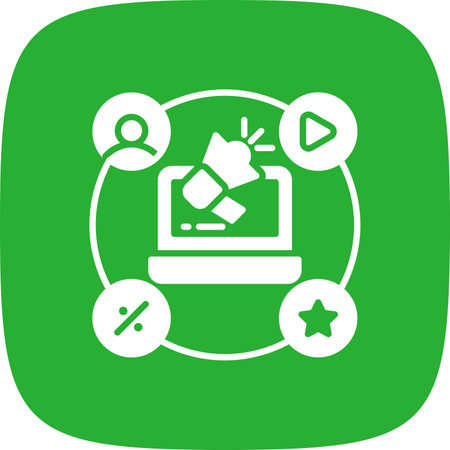 Advertising Creative Icons Designのイラスト素材