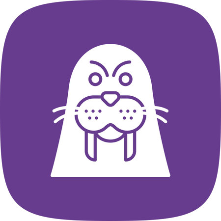 Walrus Iconのイラスト素材