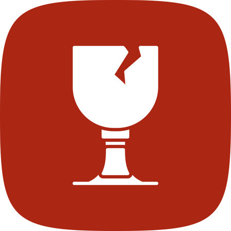 Broken Glass Creative Icons Designのイラスト素材