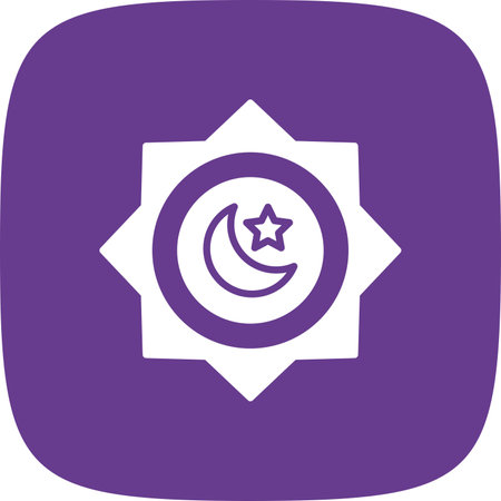 Muslim Creative Icons Designのイラスト素材