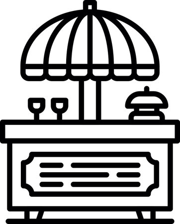 Reception Creative Icons Designのイラスト素材