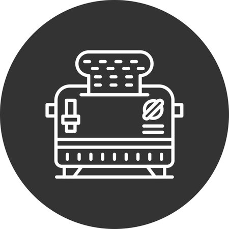Toaster Creative Icons Designのイラスト素材