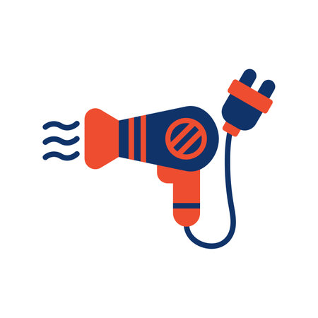Hairdryer Creative Icons Designのイラスト素材