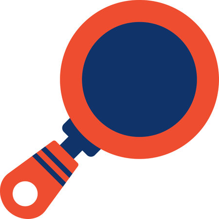 Magnifiying Glass Creative Icons Designのイラスト素材
