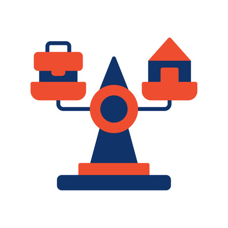 Balance Creative Icons Designのイラスト素材