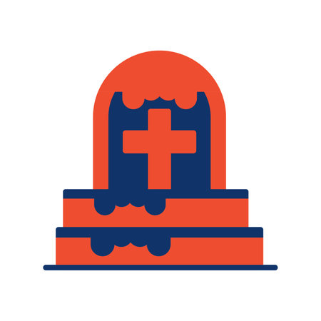 Cementery iconのイラスト素材