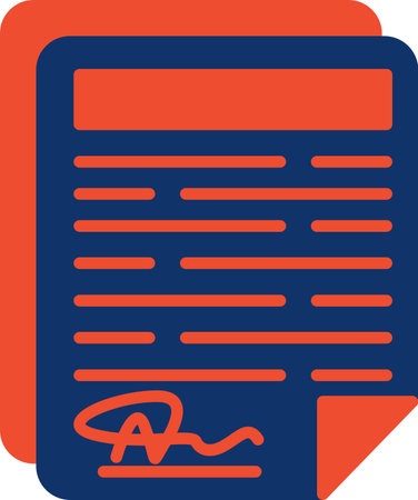 Document Creative Icons Designのイラスト素材