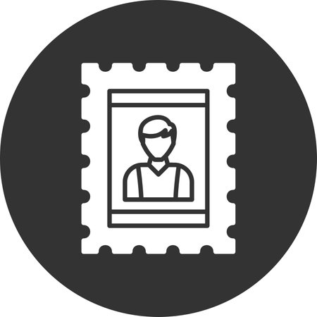 Stamp picture Creative Icons Design