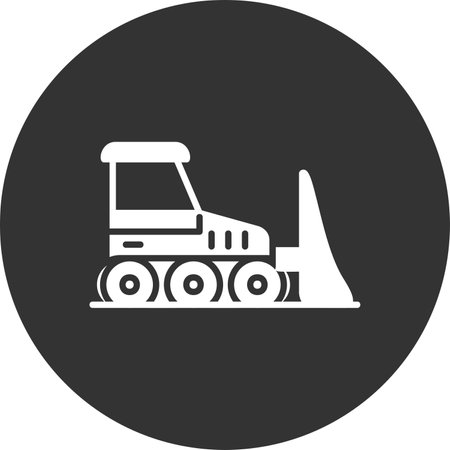 Bulldozer Creative Creative Icons Designs Designのイラスト素材