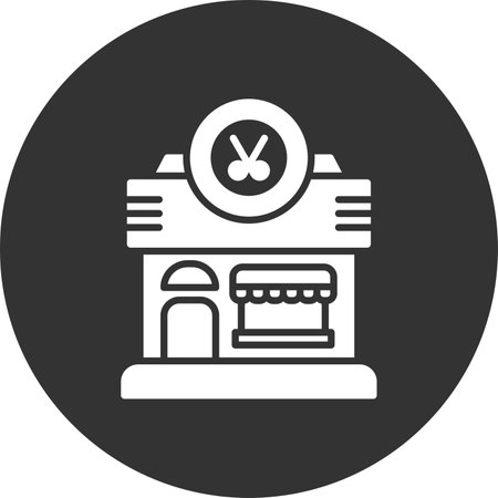 Hair Salon Creative Creative Icons Designs Designのイラスト素材