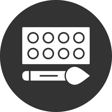 Watercolor Creative Icon Designのイラスト素材