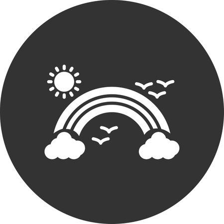 Rainbow Creative Icons Designのイラスト素材