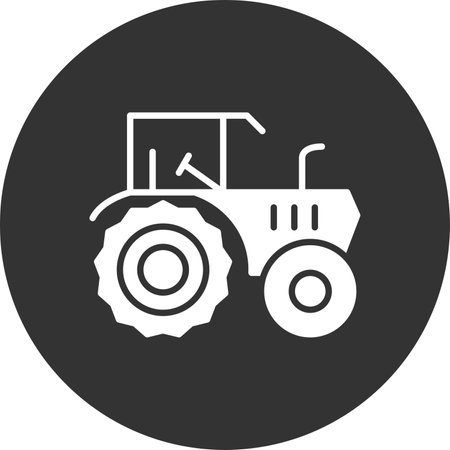 Tractor Creative Icons Design