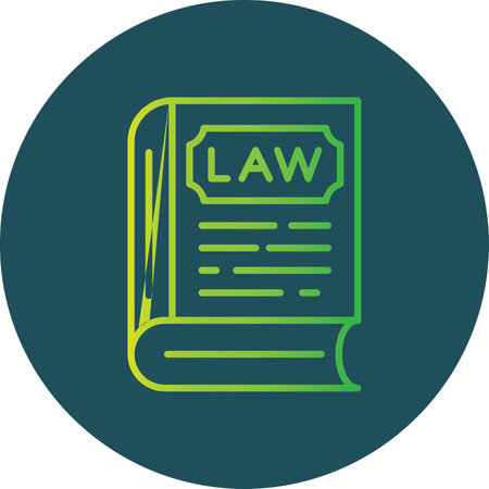 Law Book Creative Icons Design