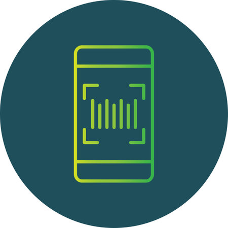 Barcode Creative Icons Designのイラスト素材