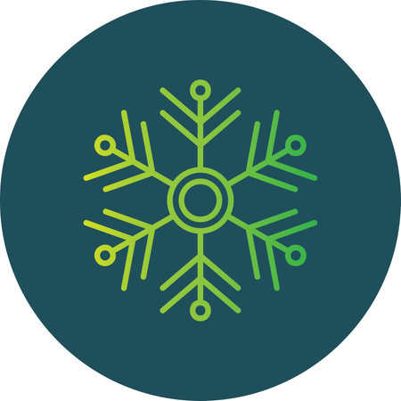 Snowflake Creative Icons Designのイラスト素材