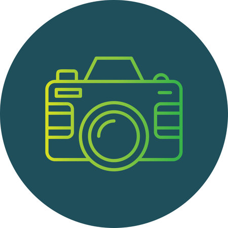 Photo Camera Creative Icons Design