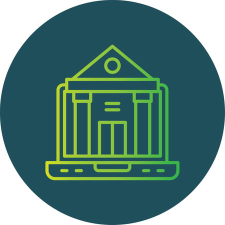 Online University Creative Creative Icons Designs Designのイラスト素材