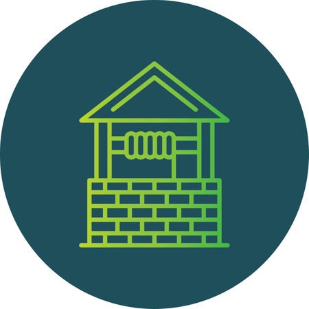 Water Well Creative Icons Designのイラスト素材