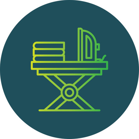 Iron Table Creative Creative Icons Designs Designのイラスト素材