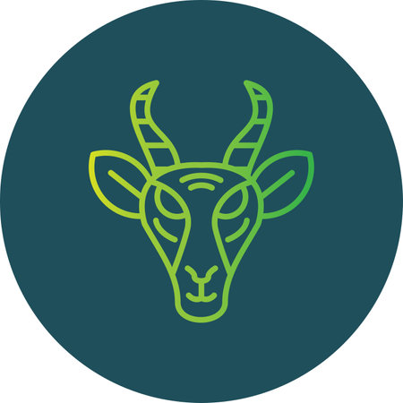 Gazelle Creative Icons Designのイラスト素材