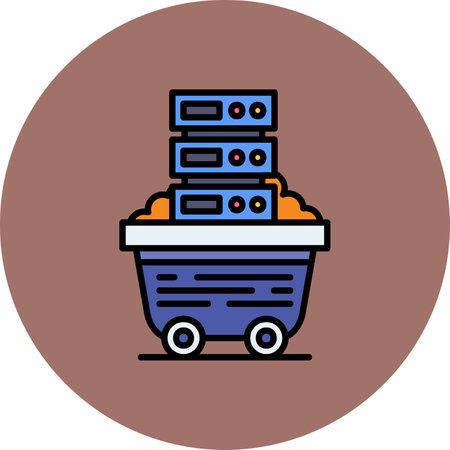 Data Mining Creative Icons Designのイラスト素材