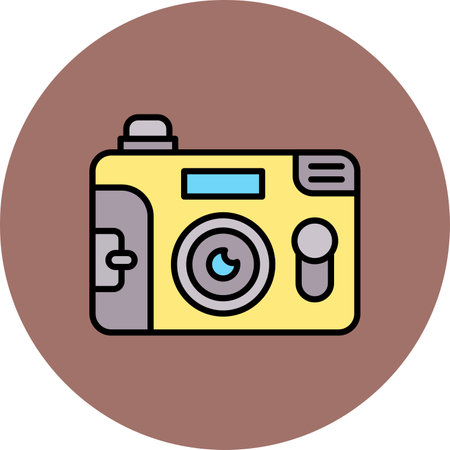 Disposable Camera Creative Creative Icons Designs Designのイラスト素材