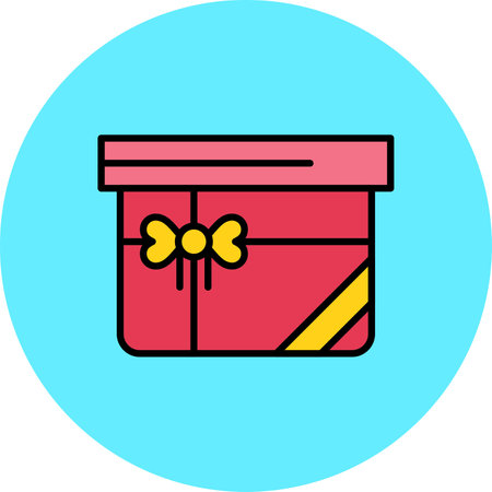Gift Creative Icons Designのイラスト素材